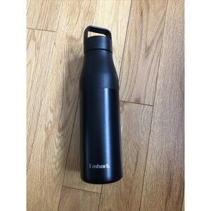 32oz Stainless Steel Hydration Water Bottle - Black- Embark Screw Top